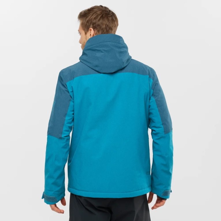 Chaquetas De Esquí Salomon Untracked Insulated Hombre Turquesa | MX PBUR215